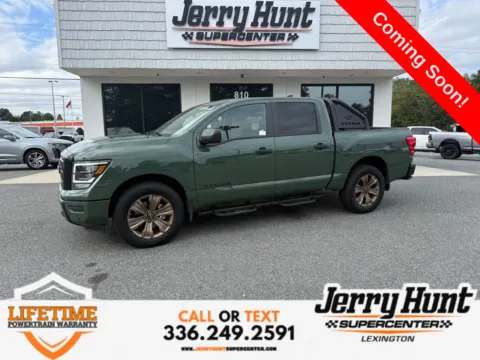 Green 2024 Nissan Titan SV for sale in Lexington, NC