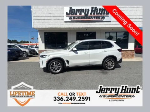 White 2024 BMW X5 xDrive40i for sale in Lexington, NC