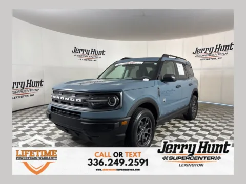 Blue 2023 Ford Bronco Sport Big Bend for sale in Lexington, NC