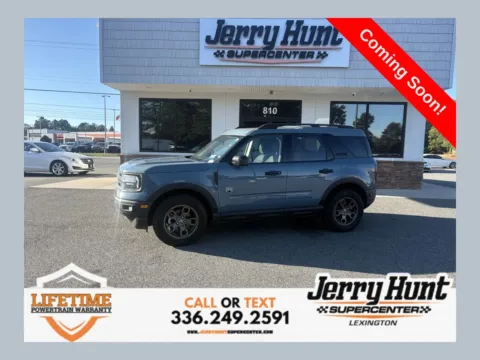 Blue 2023 Ford Bronco Sport Big Bend for sale in Lexington, NC
