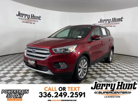 Red 2017 Ford Escape Titanium for sale in Lexington, NC