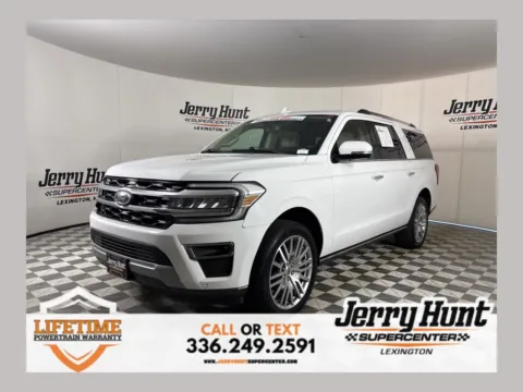 White 2024 Ford Expedition Max Limited for sale in Lexington, NC