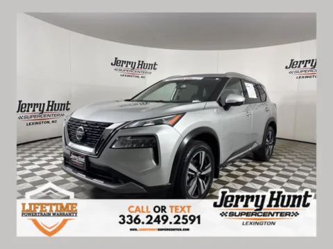 Silver 2021 Nissan Rogue SL for sale in Lexington, NC