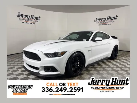 White 2017 Ford Mustang GT for sale in Lexington, NC