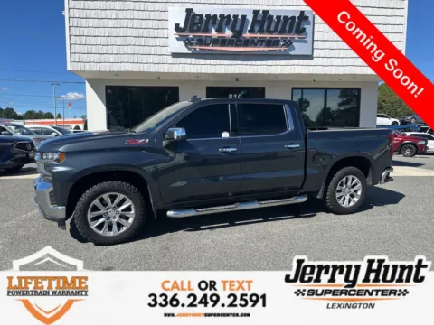 Gray 2021 Chevrolet Silverado 1500 LTZ for sale in Lexington, NC