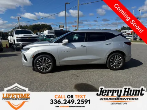 Silver 2021 Chevrolet Blazer Premier for sale in Lexington, NC