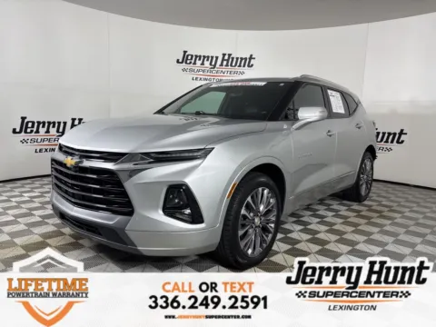 Silver 2021 Chevrolet Blazer Premier for sale in Lexington, NC
