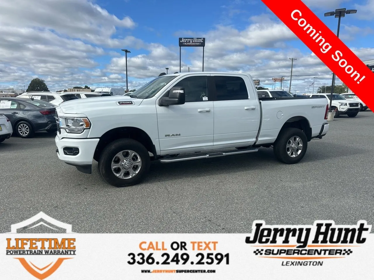 White 2024 Ram 2500 Big Horn for sale in Lexington, NC