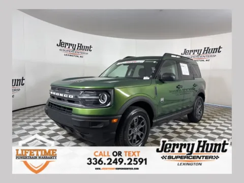 Green 2024 Ford Bronco Sport Big Bend for sale in Lexington, NC