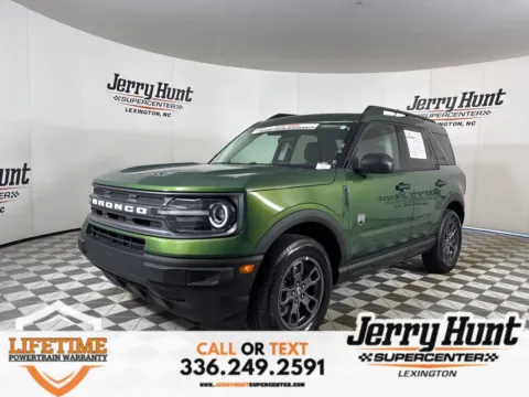 Green 2024 Ford Bronco Sport Big Bend for sale in Lexington, NC