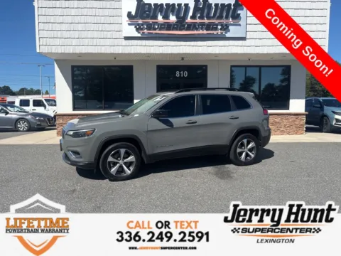 Gray 2022 Jeep Cherokee Limited for sale in Lexington, NC