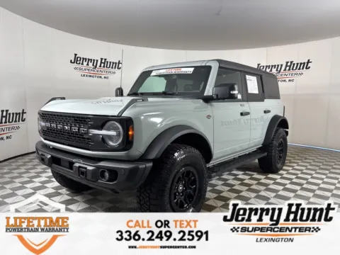 Gray 2023 Ford Bronco Wildtrak for sale in Lexington, NC