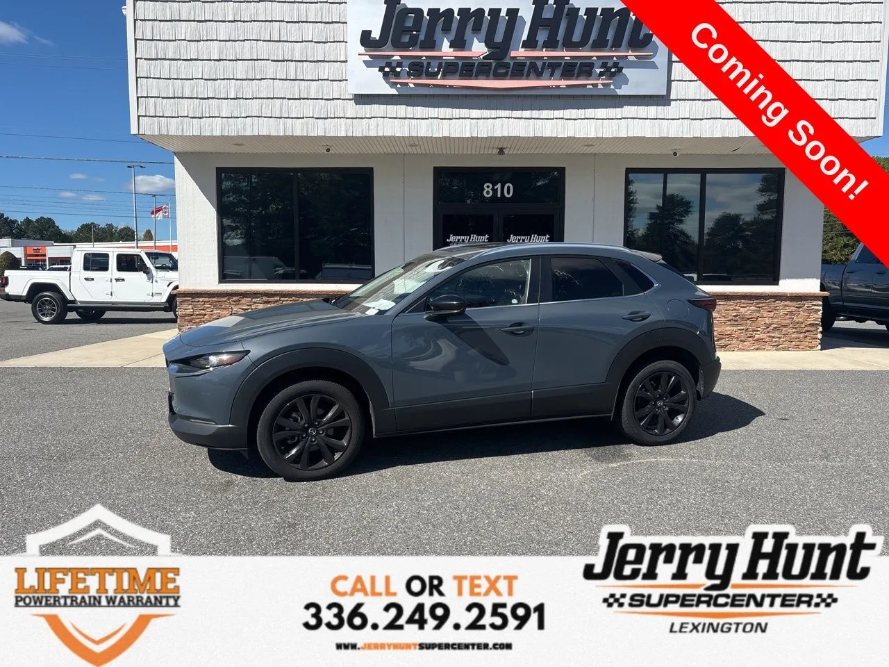 Gray 2024 Mazda CX-30 2.5 S Carbon Edition for sale in Lexington, NC