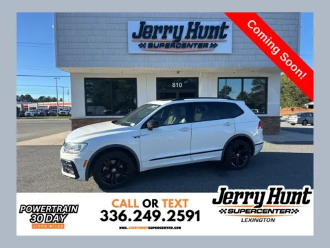 White 2019 Volkswagen Tiguan 2.0T SEL R-Line for sale in Lexington, NC