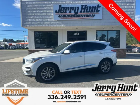 White 2021 Acura RDX Technology Package for sale in Lexington, NC
