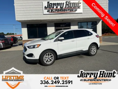 White 2021 Ford Edge SEL for sale in Lexington, NC