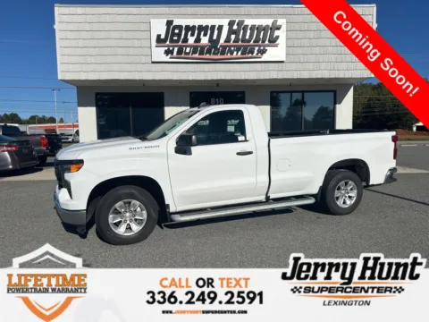 White 2024 Chevrolet Silverado 1500 WT for sale in Lexington, NC