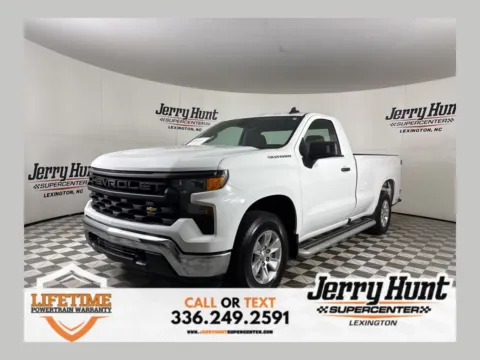 White 2024 Chevrolet Silverado 1500 WT for sale in Lexington, NC