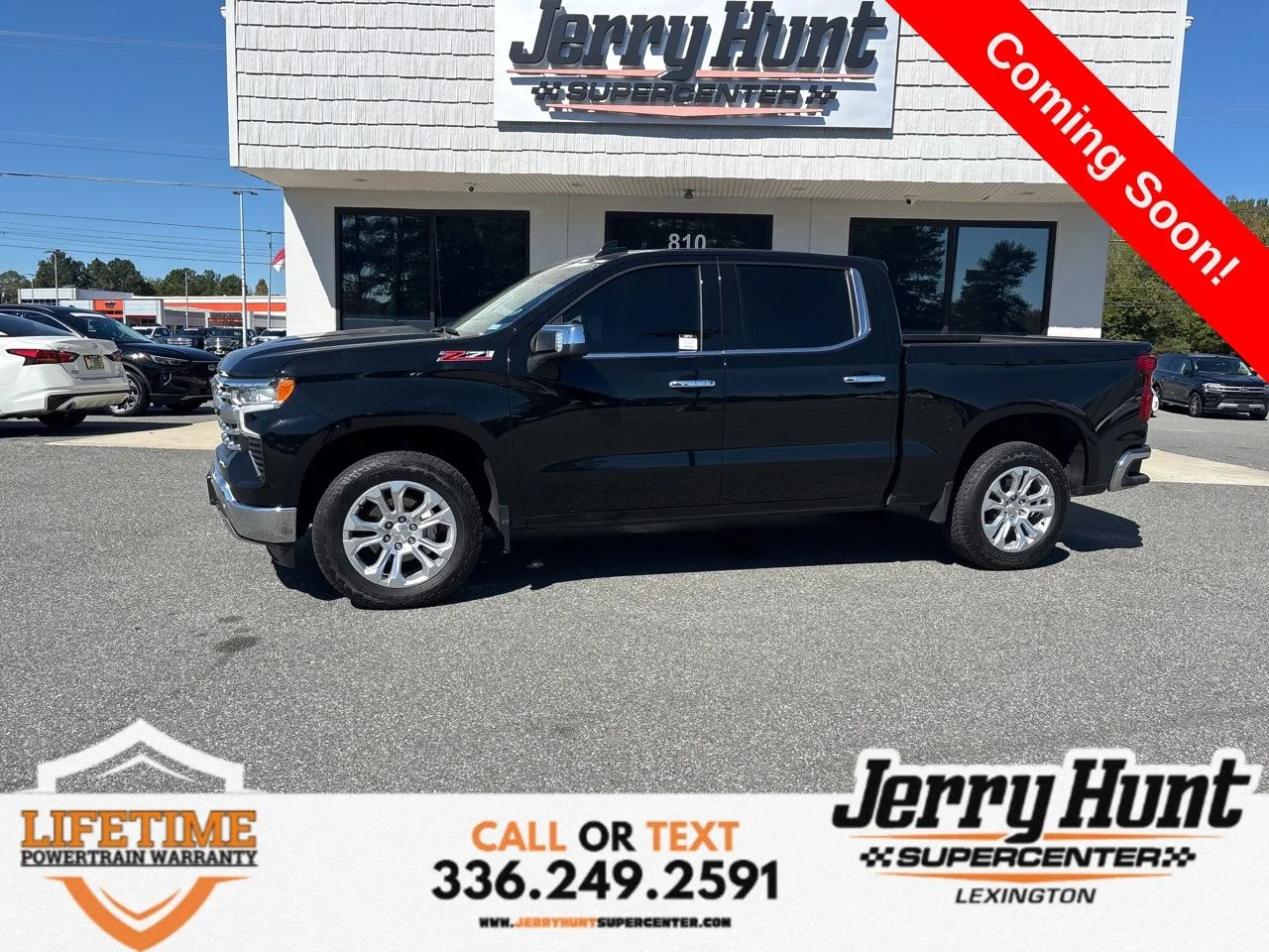 Black 2024 Chevrolet Silverado 1500 LTZ for sale in Lexington, NC
