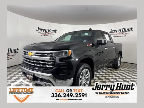 Black 2024 Chevrolet Silverado 1500 LTZ for sale in Lexington, NC