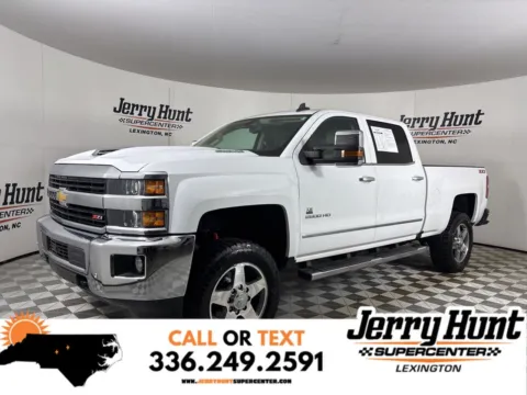 White 2017 Chevrolet Silverado 2500HD LTZ for sale in Lexington, NC