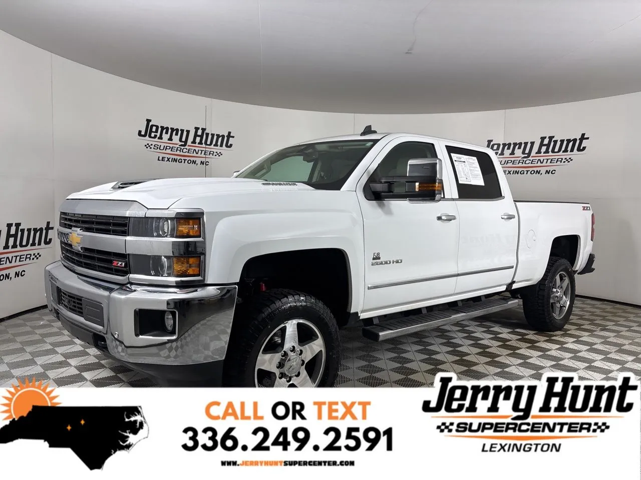 White 2017 Chevrolet Silverado 2500HD LTZ for sale in Lexington, NC