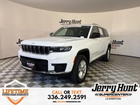 White 2023 Jeep Grand Cherokee L Laredo for sale in Lexington, NC