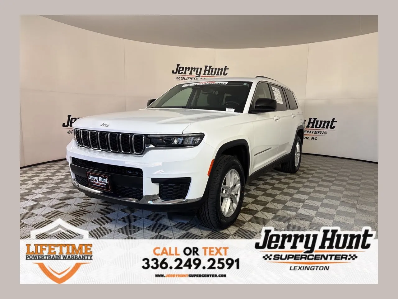 White 2023 Jeep Grand Cherokee L Laredo for sale in Lexington, NC