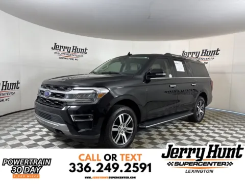 Black 2022 Ford Expedition Max Limited for sale in Lexington, NC