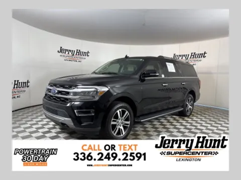 Black 2022 Ford Expedition Max Limited for sale in Lexington, NC