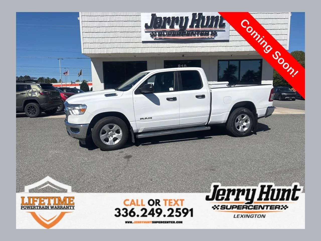 White 2023 Ram 1500 Big Horn/Lone Star for sale in Lexington, NC