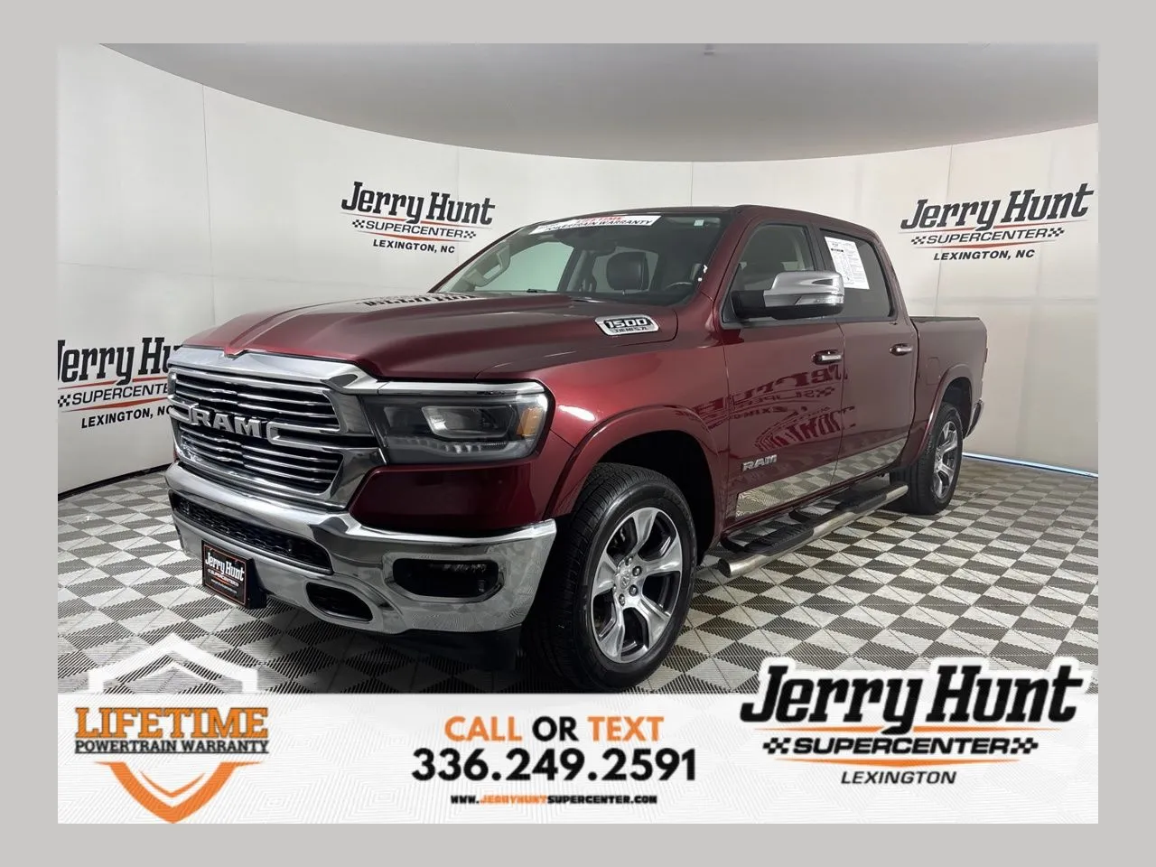 Red 2022 Ram 1500 Laramie for sale in Lexington, NC