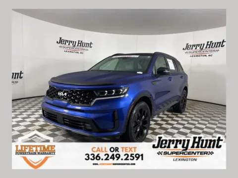 Blue 2022 Kia Sorento SX for sale in Lexington, NC