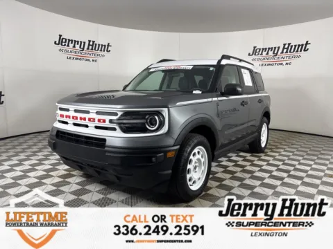 Gray 2024 Ford Bronco Sport Heritage for sale in Lexington, NC