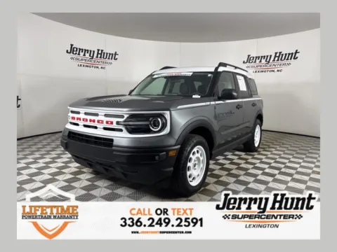 Gray 2024 Ford Bronco Sport Heritage for sale in Lexington, NC