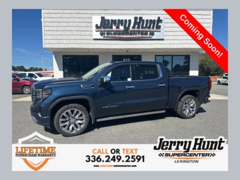 Blue 2022 GMC Sierra 1500 Denali for sale in Lexington, NC