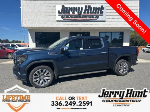 Blue 2022 GMC Sierra 1500 Denali for sale in Lexington, NC
