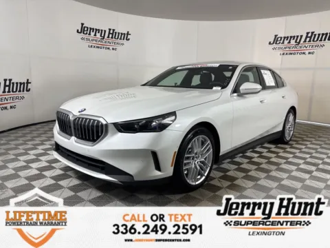 White 2025 BMW 5 Series 530i for sale in Lexington, NC