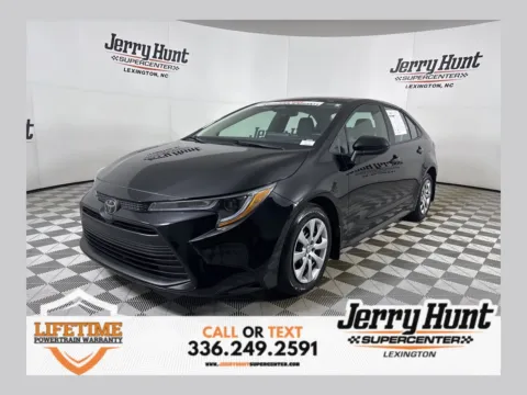 Black 2025 Toyota Corolla LE for sale in Lexington, NC