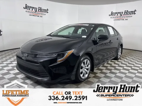 Black 2025 Toyota Corolla LE for sale in Lexington, NC