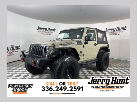 Beige 2017 Jeep Wrangler Sport for sale in Lexington, NC