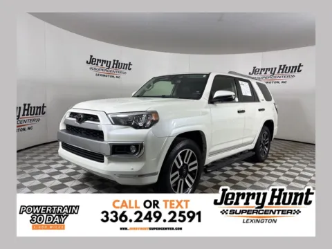 White 2019 Toyota 4Runner Limited for sale in Lexington, NC