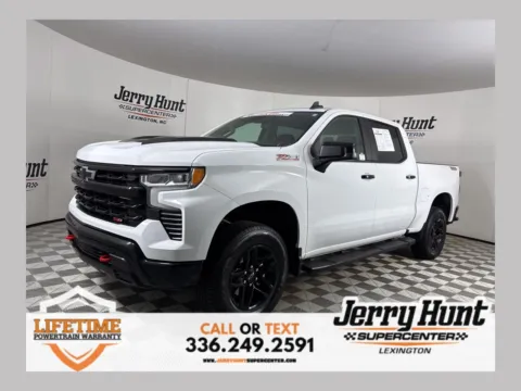 White 2023 Chevrolet Silverado 1500 LT Trail Boss for sale in Lexington, NC
