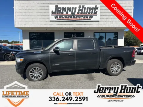 Black 2022 Ram 1500 Laramie for sale in Lexington, NC