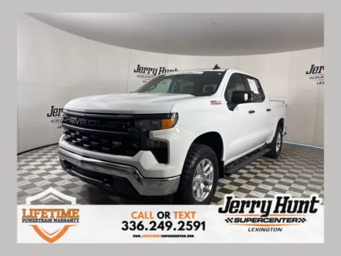 White 2023 Chevrolet Silverado 1500 WT for sale in Lexington, NC