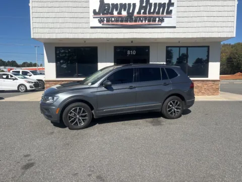 Silver 2021 Volkswagen Tiguan 2.0T SE for sale in Lexington, NC