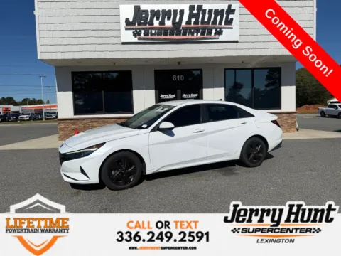 White 2021 Hyundai Elantra SEL for sale in Lexington, NC
