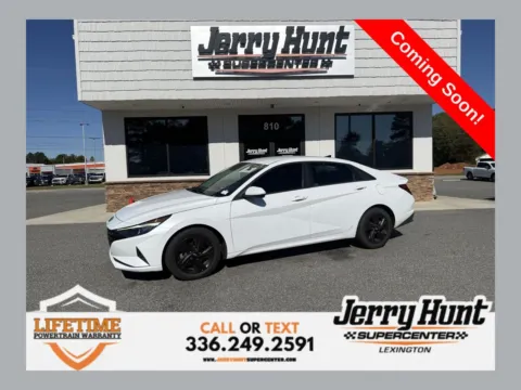 White 2021 Hyundai Elantra SEL for sale in Lexington, NC