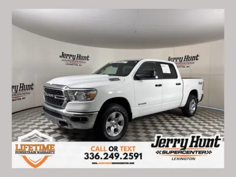 White 2023 Ram 1500 Big Horn/Lone Star for sale in Lexington, NC