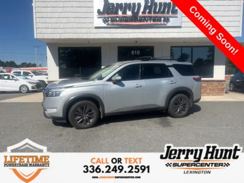 Silver 2023 Nissan Pathfinder SV for sale in Lexington, NC